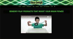 Desktop Screenshot of glowdough.com